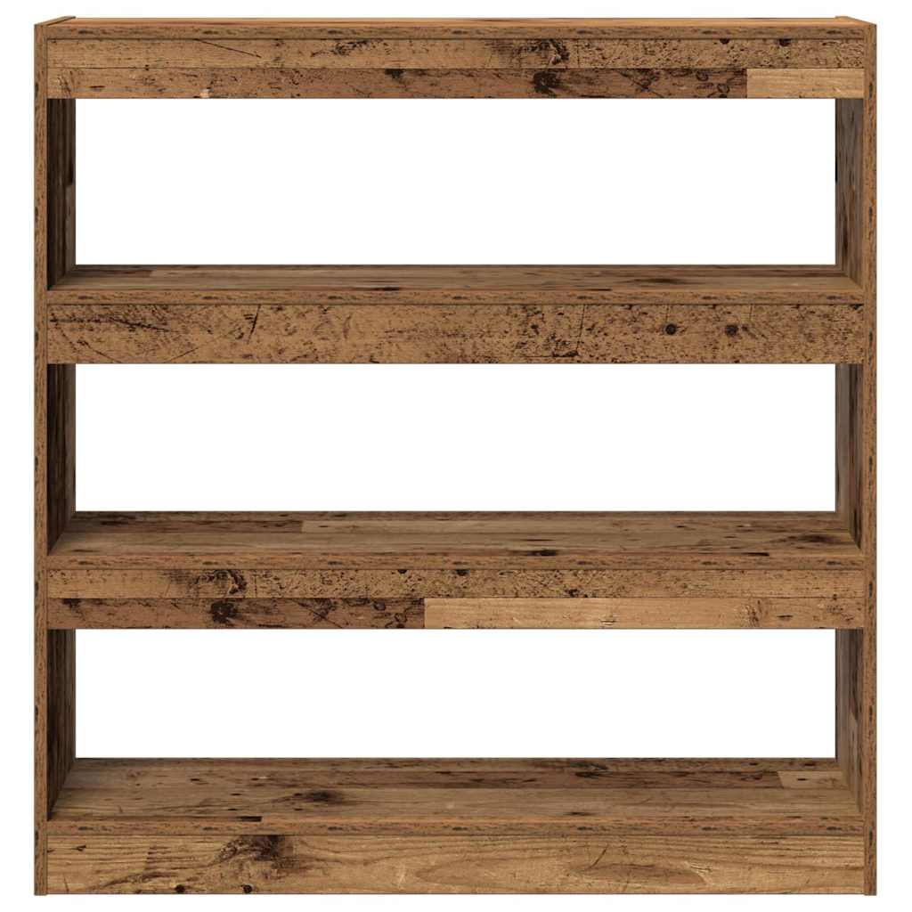vidaXL Szafka na książki Stare drewno 100 x 30 x 103 cm
