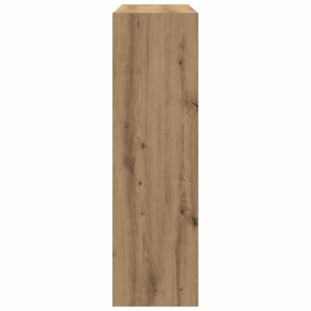 vidaXL Szafka na książki 3 poziomy 100 x 30 x 103 cm dąb artisan