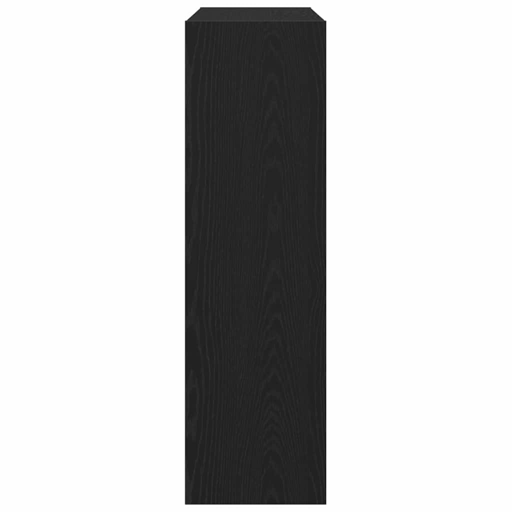 vidaXL Szafka na książki Czarny Dąb 100 x 30 x 103 cm