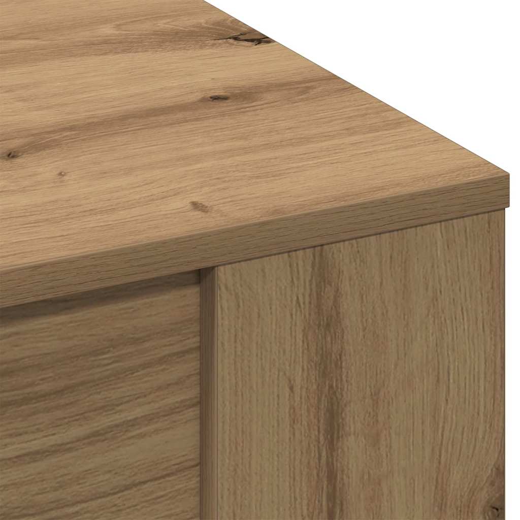 vidaXL Stolik kawowy Dąb rzemieślniczy 102 x 55 x 45 cm
