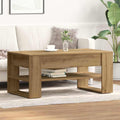vidaXL Stolik kawowy Dąb rzemieślniczy 102 x 55 x 45 cm