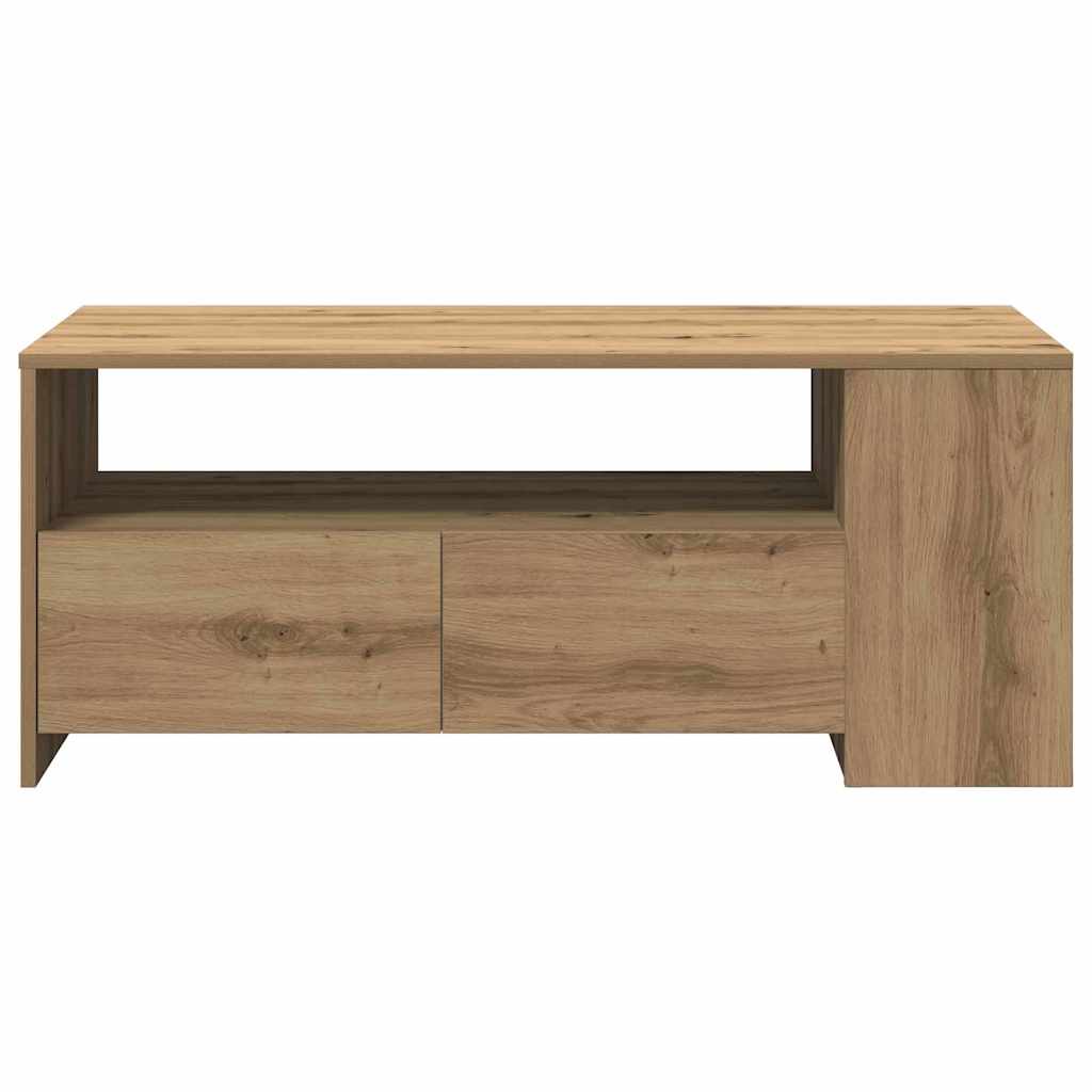 vidaXL Stolik kawowy Dąb rzemieślniczy 102 x 55 x 43,5 cm
