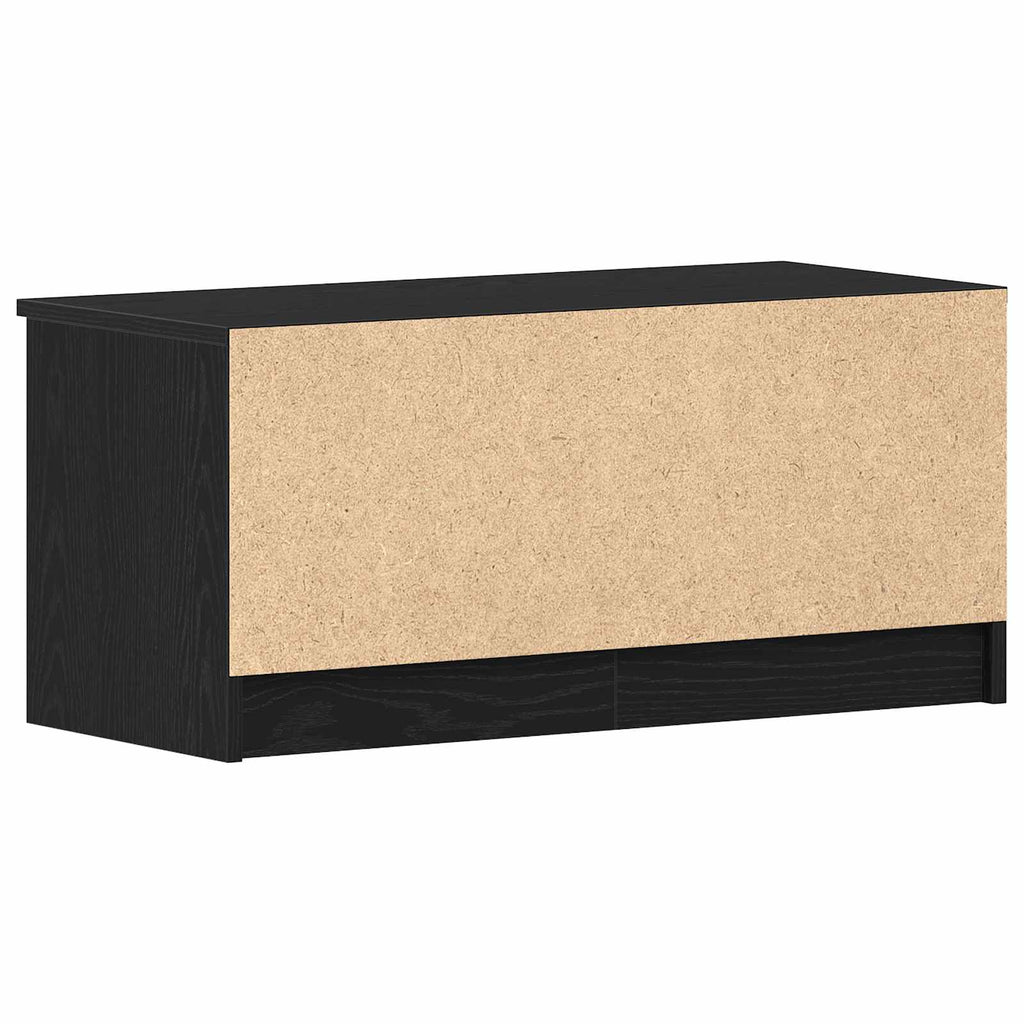 vidaXL Szafka pod telewizor 2 pcs Czarny Dąb 80 x 35 x 36,5 cm