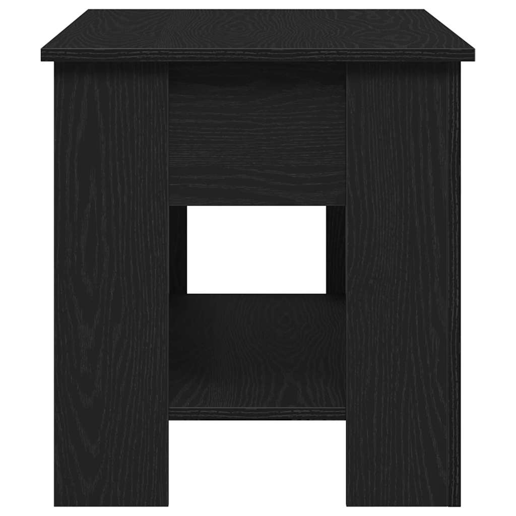 vidaXL Stolik kawowy Czarny dąb 101 x 49 x 52 cm
