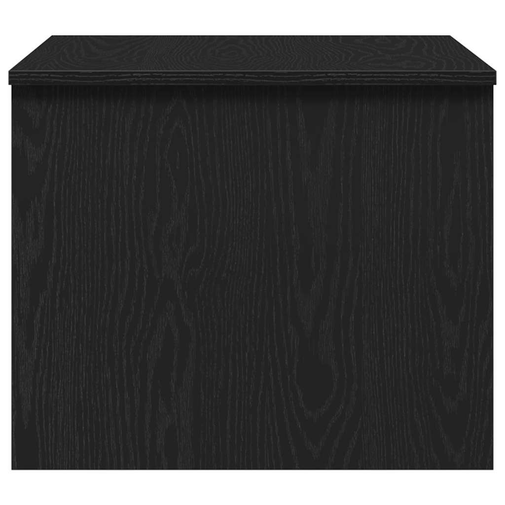 vidaXL Stolik kawowy Czarny Dąb 80 x 50,5 x 41,5 cm
