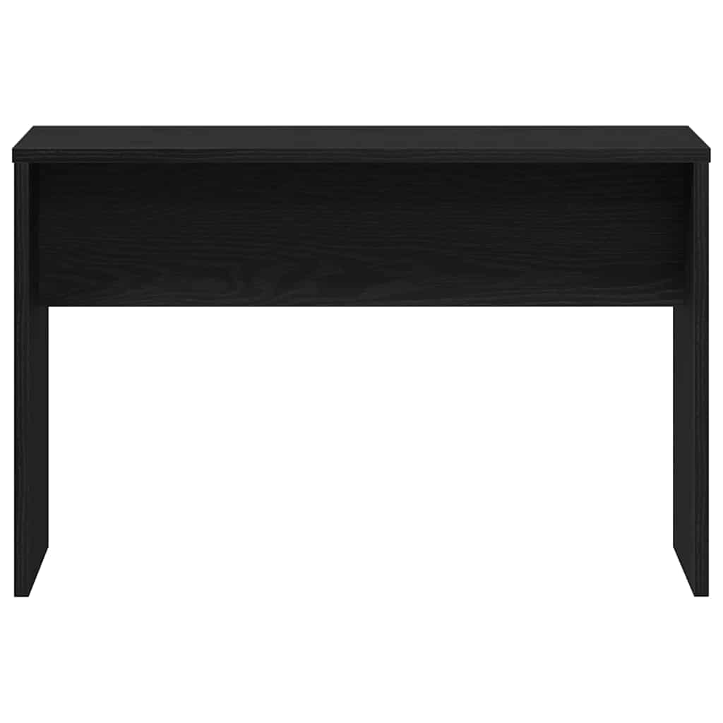 vidaXL Stołek do makijażu Czarny dąb 70 x 35 x 45 cm