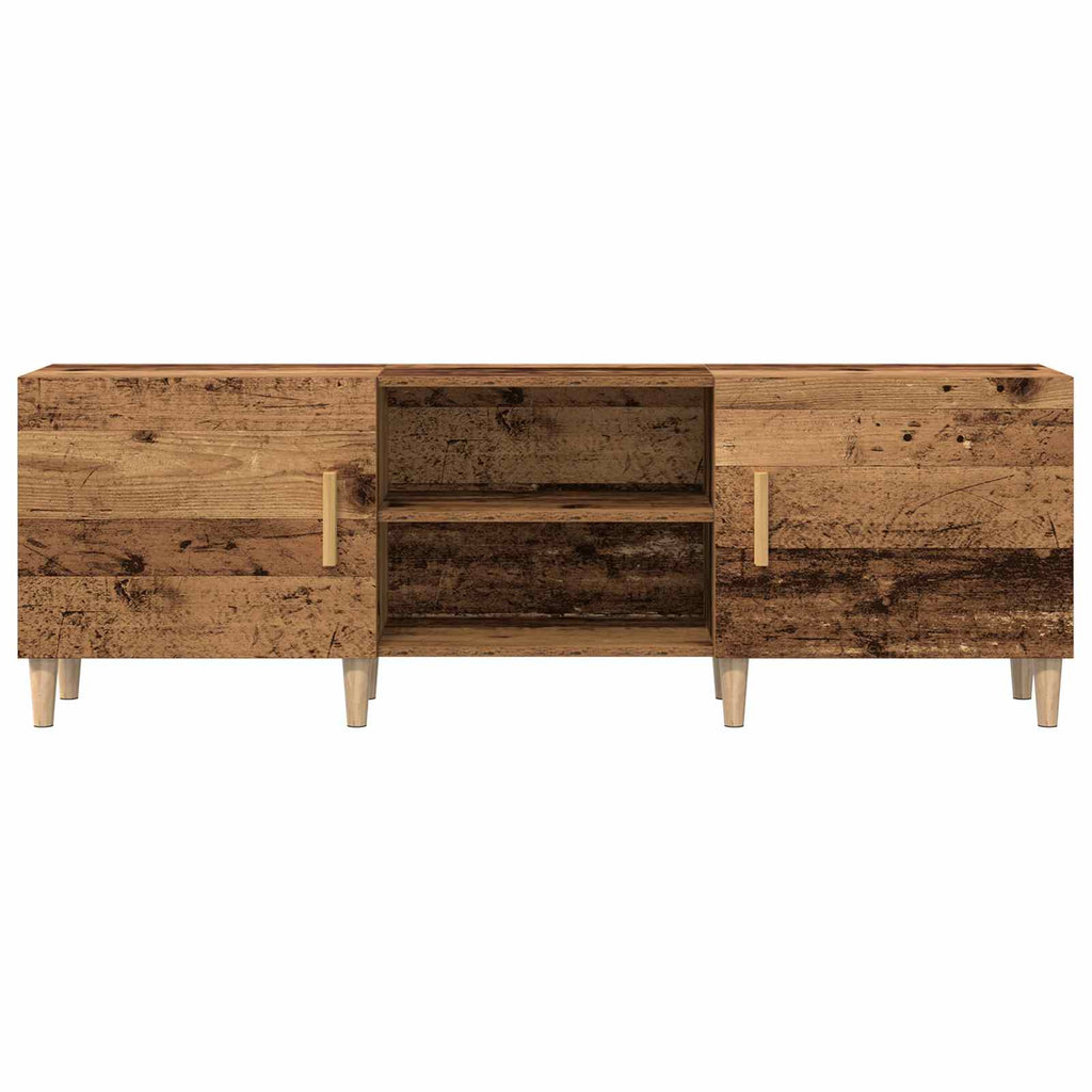 vidaXL Szafka pod telewizor Stare drewno 150 x 30 x 50 cm