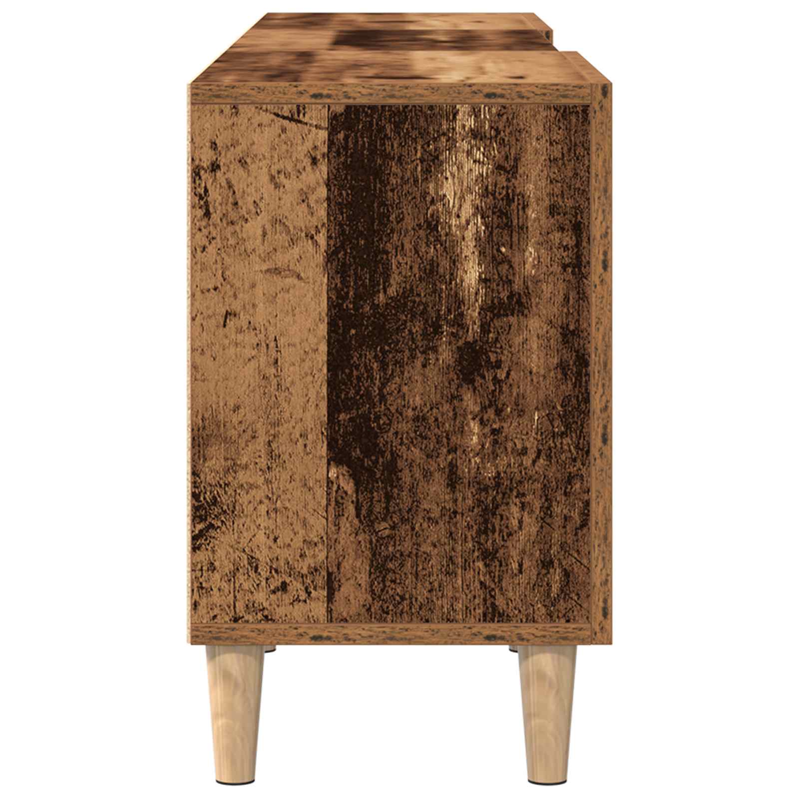 vidaXL Szafka pod telewizor Stare drewno 150 x 30 x 50 cm