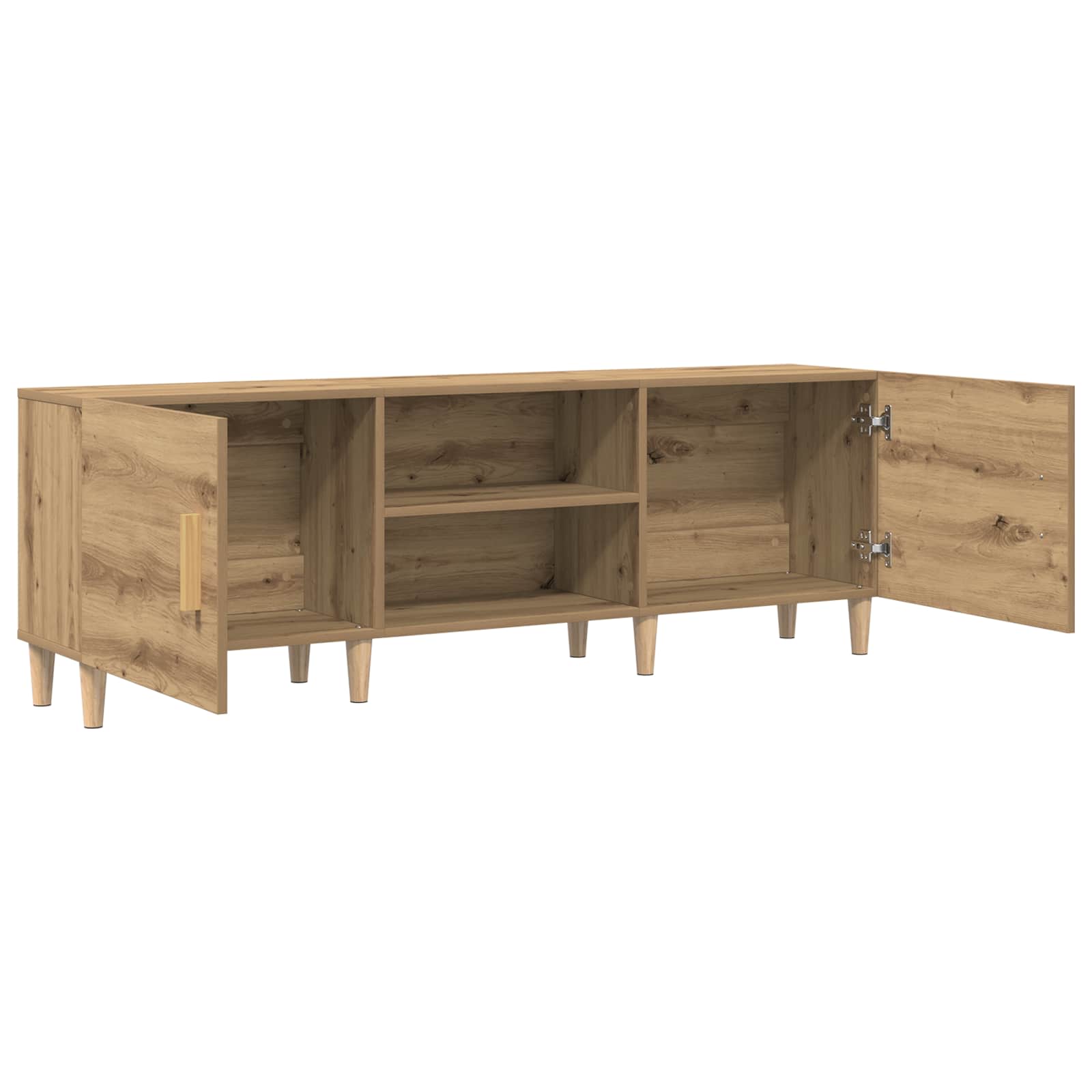 vidaXL Szafka pod telewizor dąb artisan 150 x 30 x 50 cm