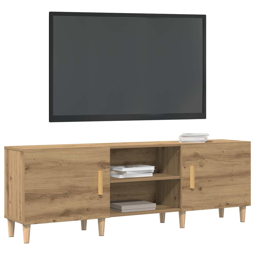vidaXL Szafka pod telewizor dąb artisan 150 x 30 x 50 cm