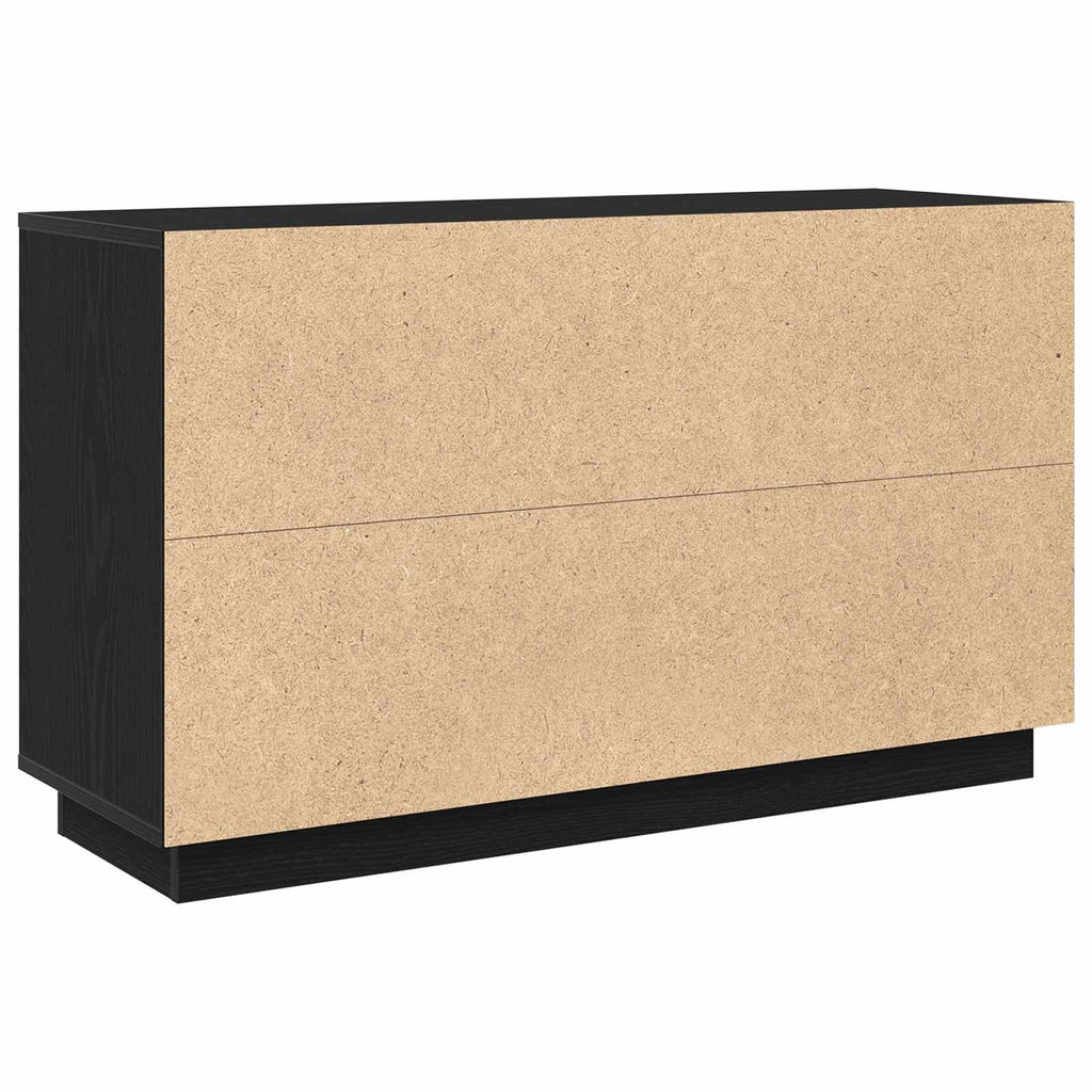 vidaXL Bufet Czarny Dąb 102 x 35 x 60 cm Materiał drewnopochodny