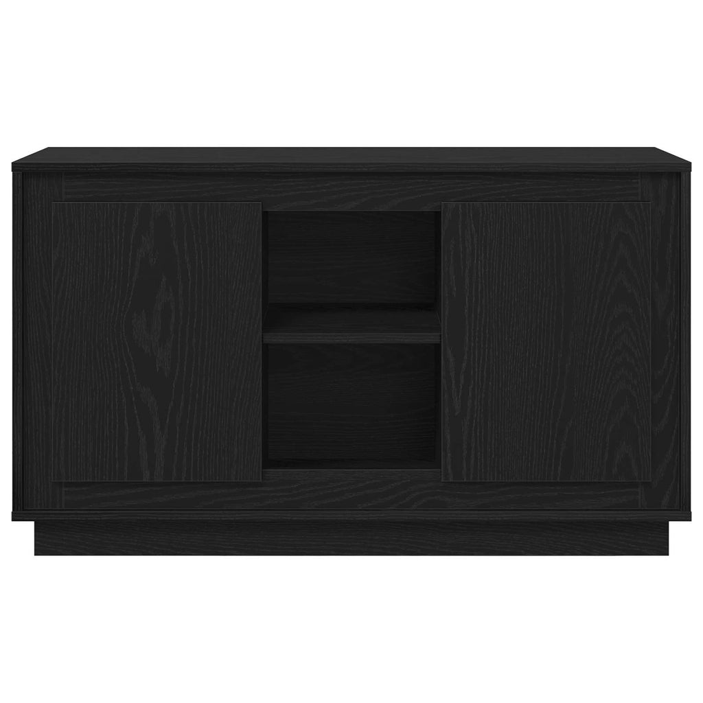 vidaXL Bufet Czarny Dąb 102 x 35 x 60 cm Materiał drewnopochodny