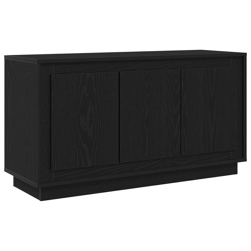 vidaXL Bufet Czarny Dąb 102 x 35 x 55 cm Materiał drewnopochodny
