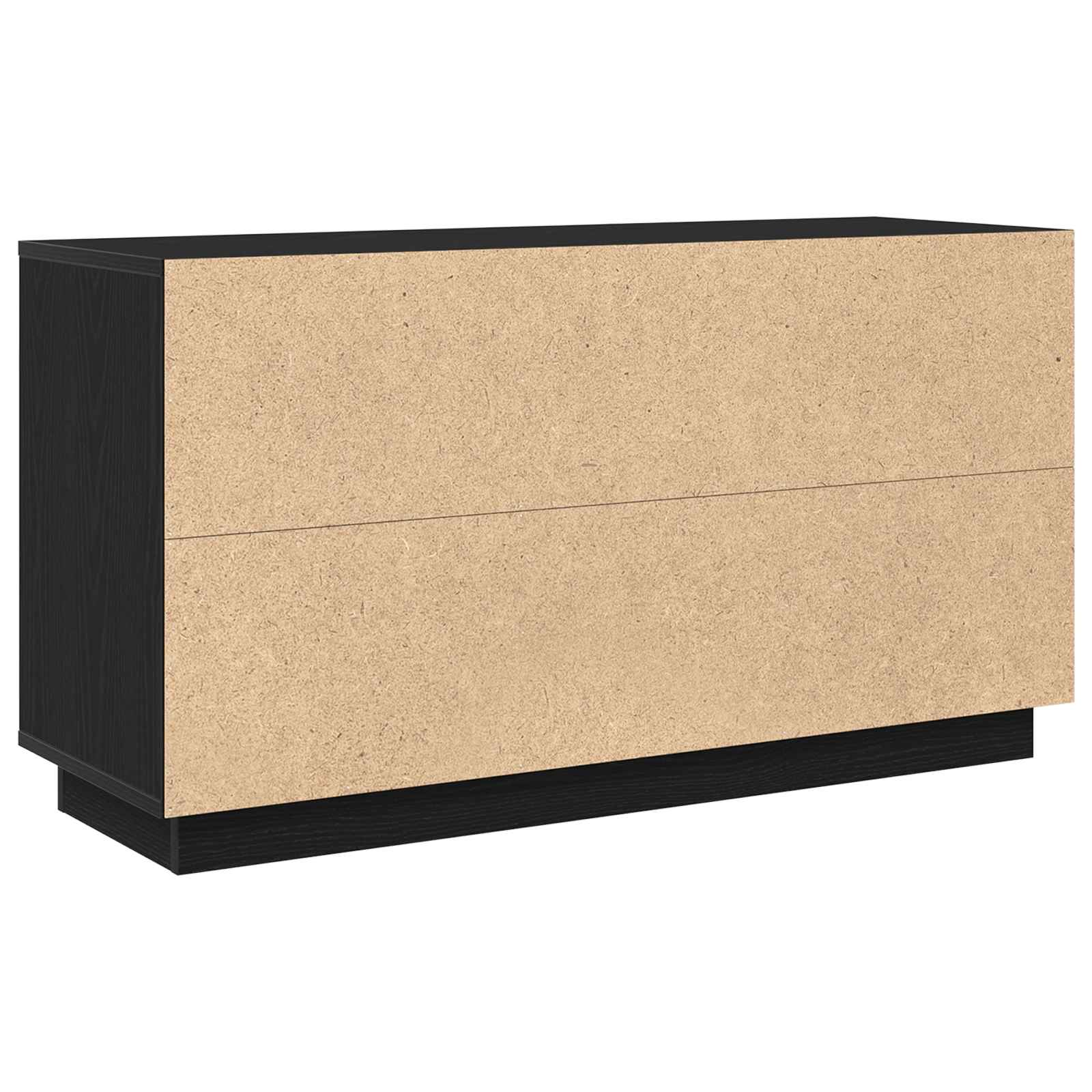 vidaXL Bufet Czarny Dąb 102 x 35 x 55 cm Materiał drewnopochodny