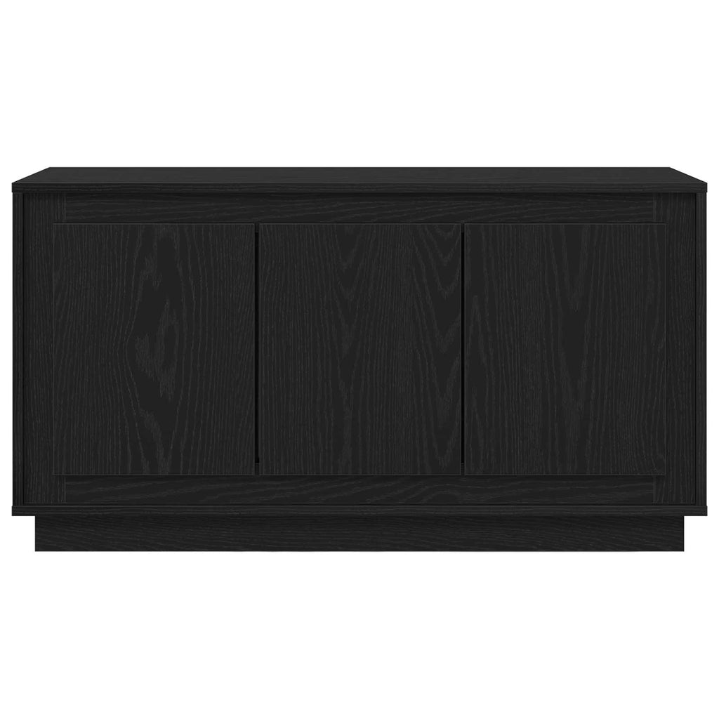vidaXL Bufet Czarny Dąb 102 x 35 x 55 cm Materiał drewnopochodny