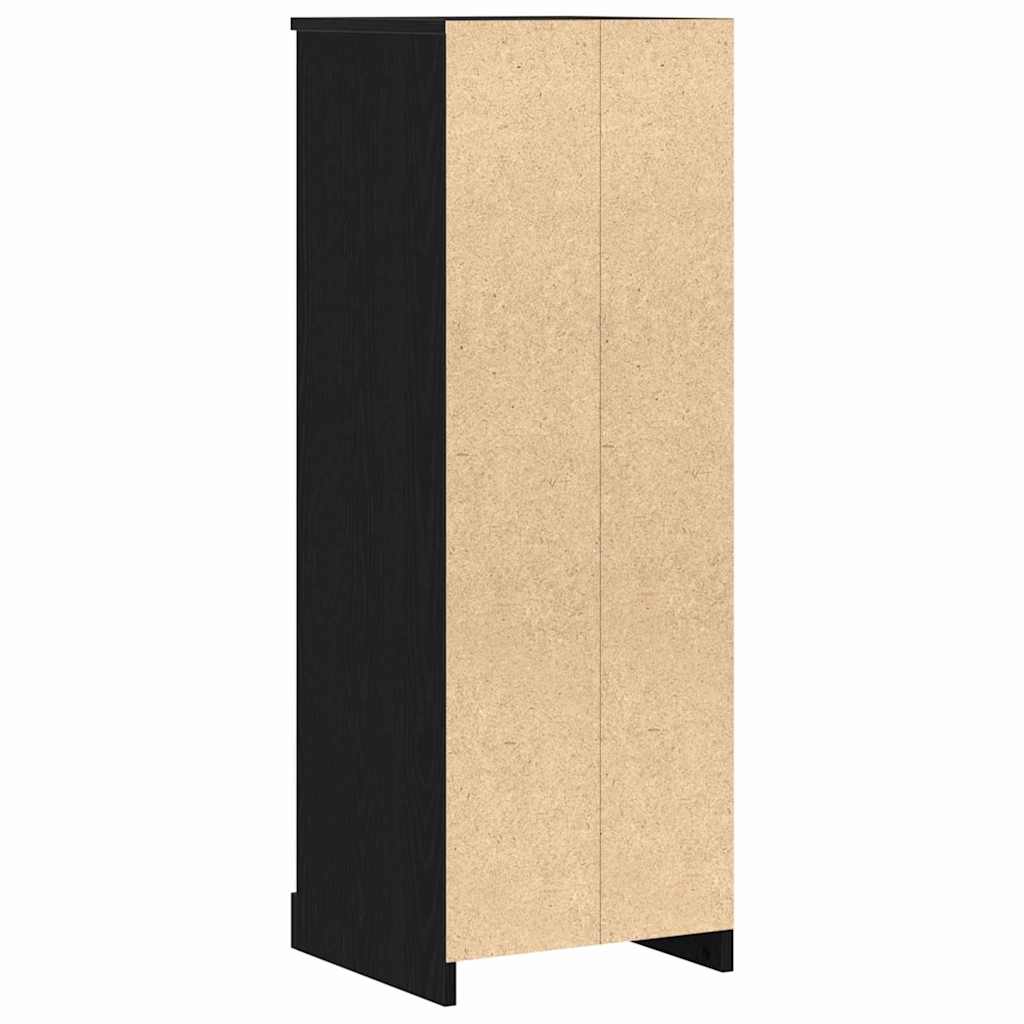 vidaXL Highboard z szufladą Czarny Dąb 36 x 35.5 x 103.5 cm