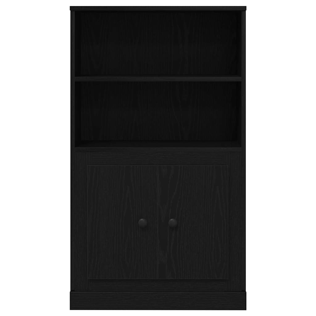 vidaXL Wysoki stół bufetowy Czarny Dąb 60 x 35.5 x 103.5 cm