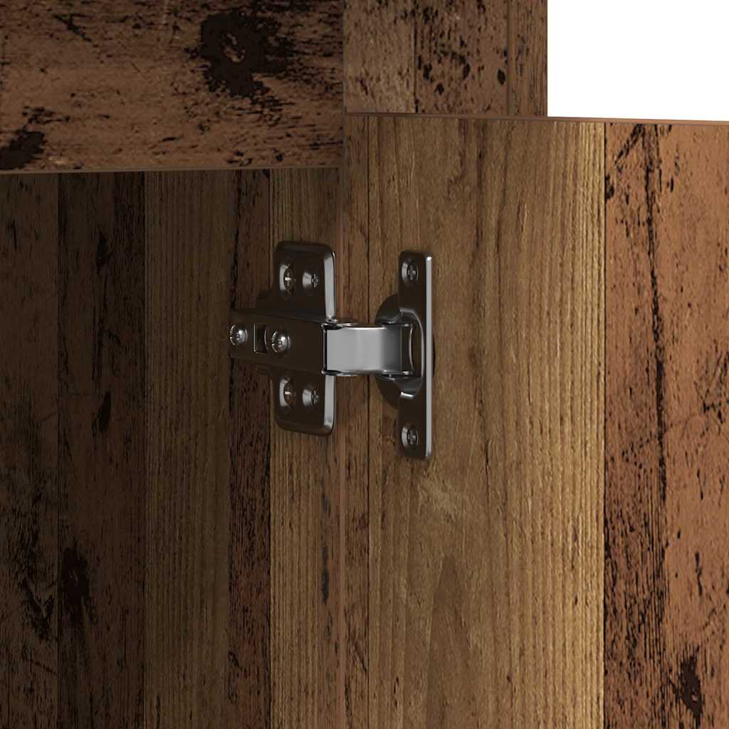 vidaXL Biurko Stare drewno 50 x 115 x 75 cm Materiał drewnopochodny