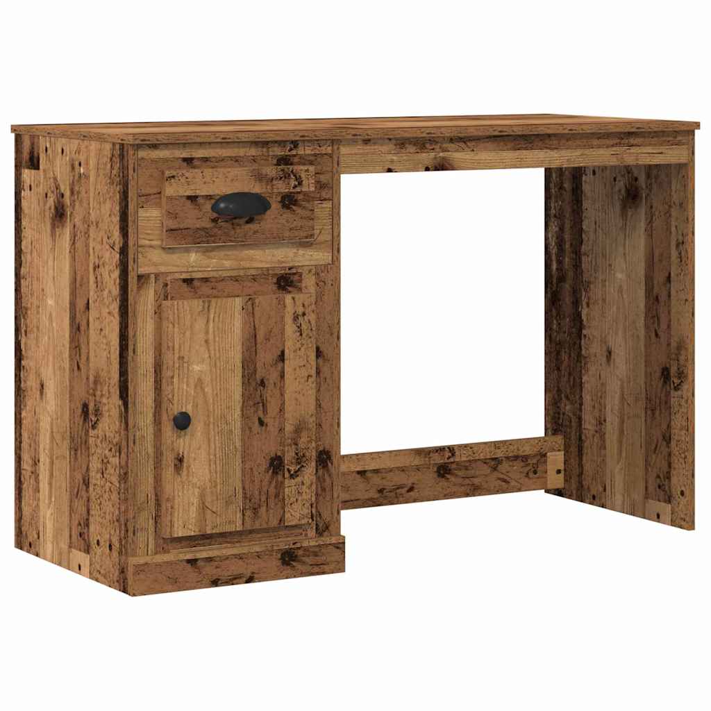 vidaXL Biurko Stare drewno 50 x 115 x 75 cm Materiał drewnopochodny