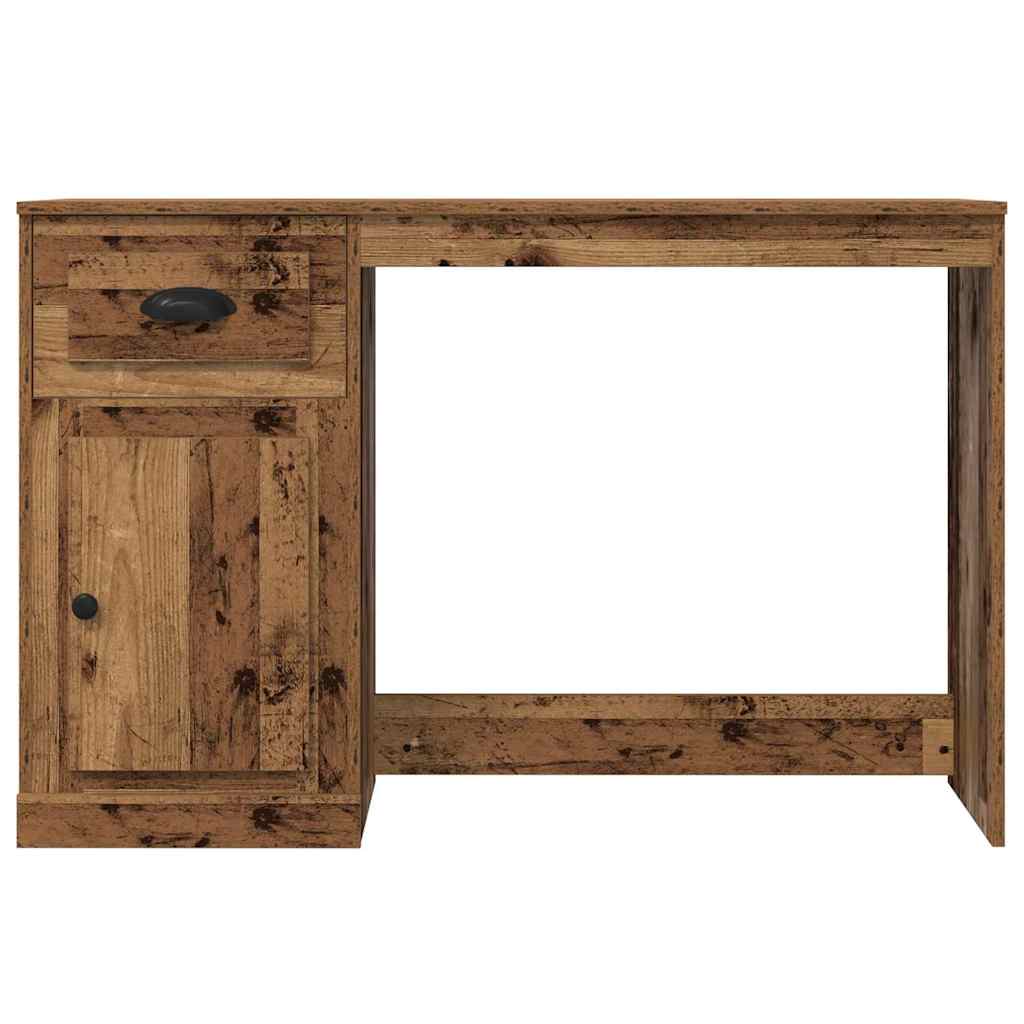 vidaXL Biurko Stare drewno 50 x 115 x 75 cm Materiał drewnopochodny