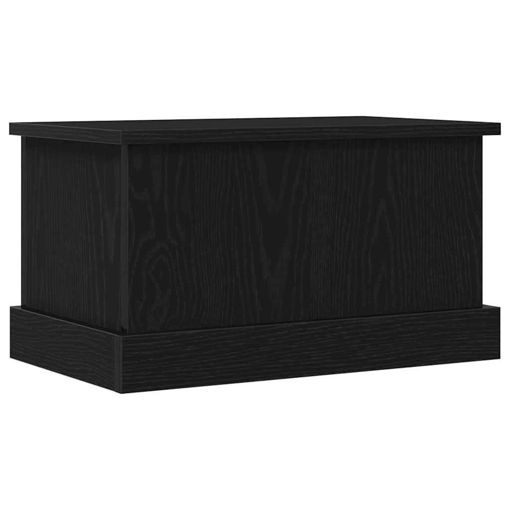 vidaXL Skrzynia do przechowywania Czarny dąb 50 x 30 x 28 cm