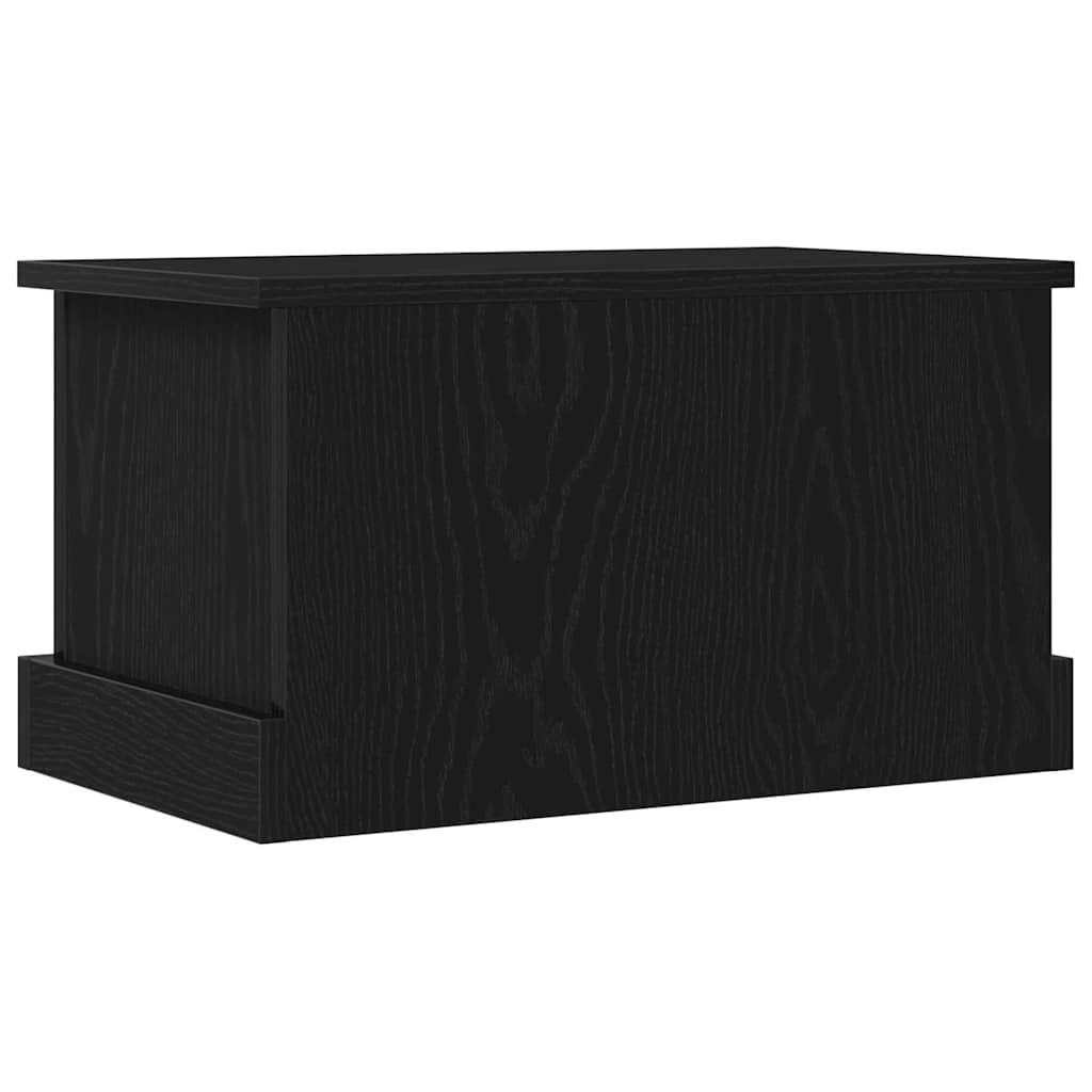 vidaXL Skrzynia do przechowywania Czarny dąb 50 x 30 x 28 cm