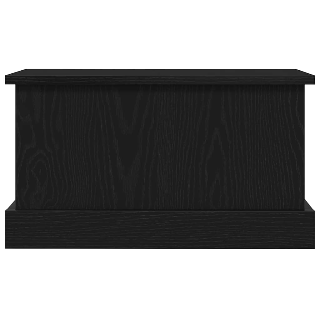 vidaXL Skrzynia do przechowywania Czarny dąb 50 x 30 x 28 cm