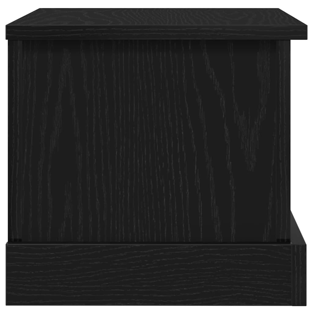 vidaXL Skrzynia do przechowywania Czarny dąb 50 x 30 x 28 cm
