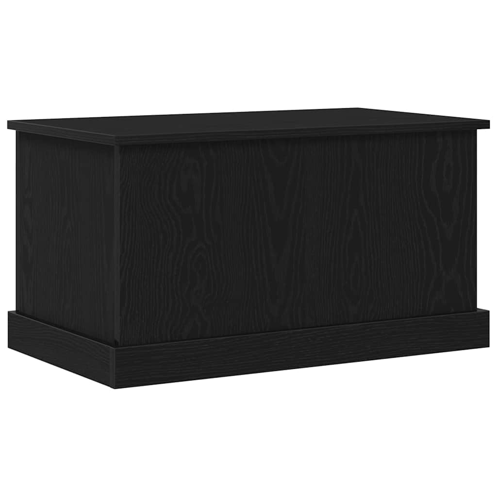 vidaXL Skrzynia do przechowywania Czarny dąb 70 x 40 x 38 cm