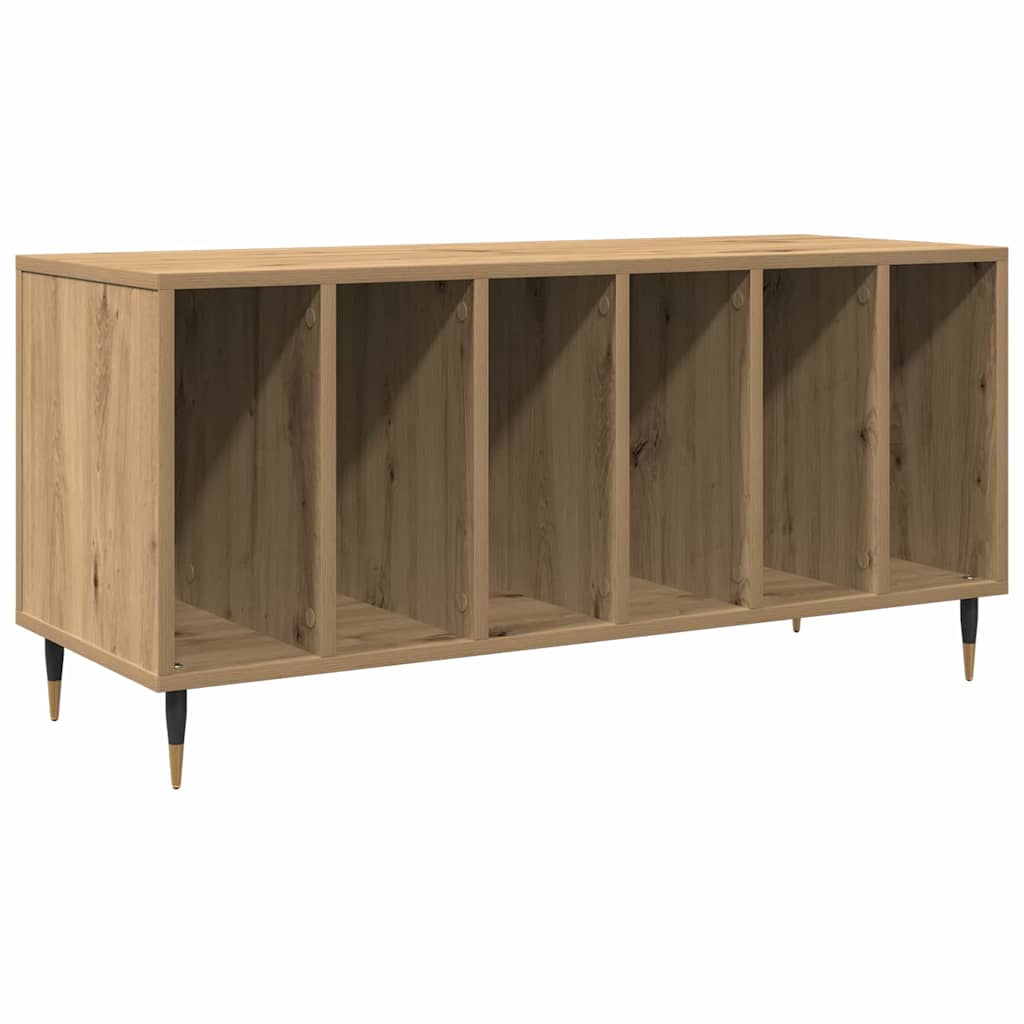 vidaXL Szafka na płyty winylowe z półką dąb artisan 100 x 38 x 48 cm