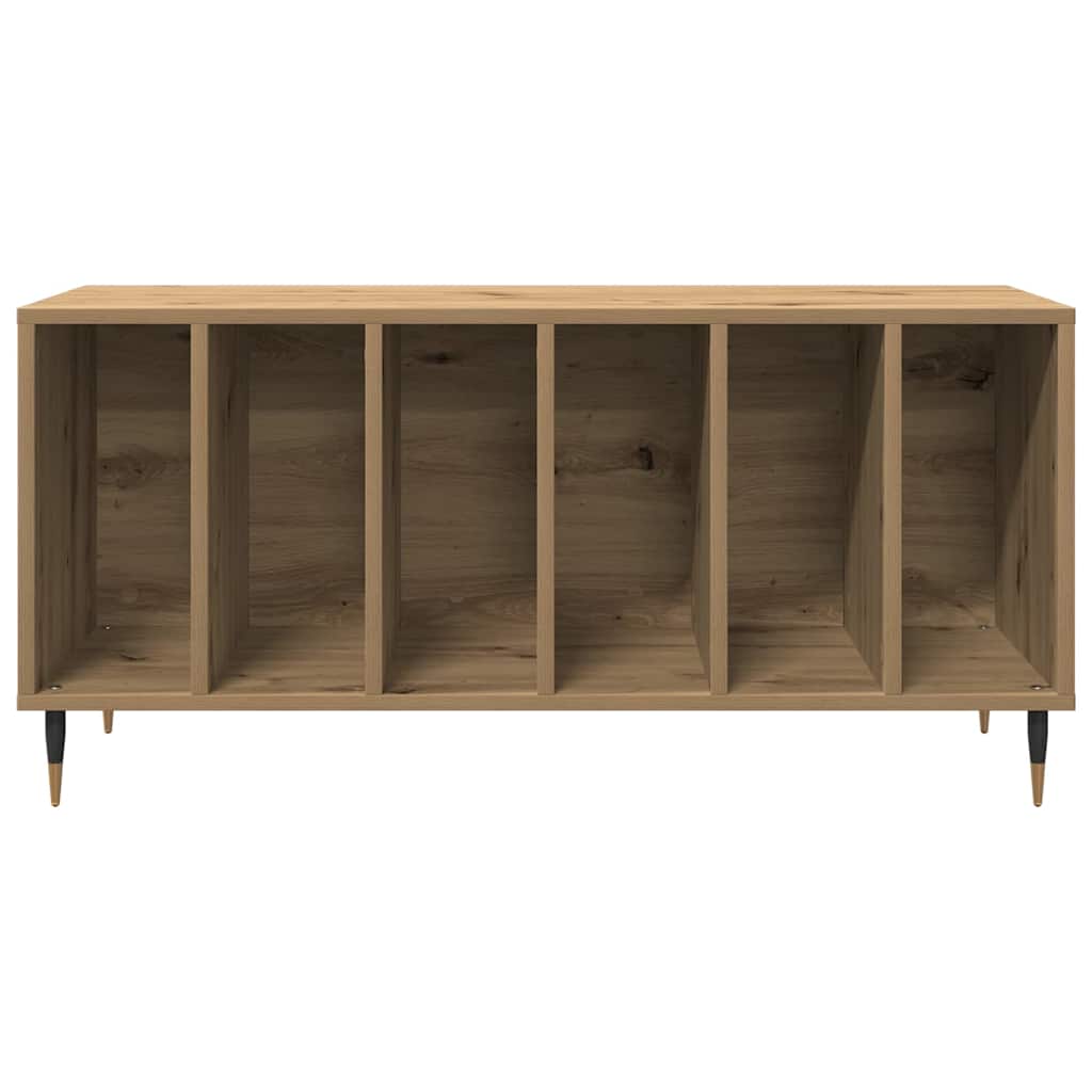 vidaXL Szafka na płyty winylowe z półką dąb artisan 100 x 38 x 48 cm