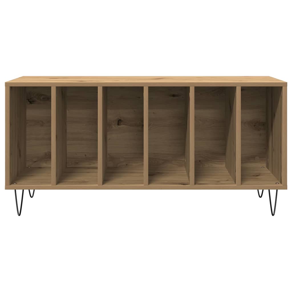vidaXL Szafka na płyty winylowe z półką dąb artisan 100 x 38 x 48 cm