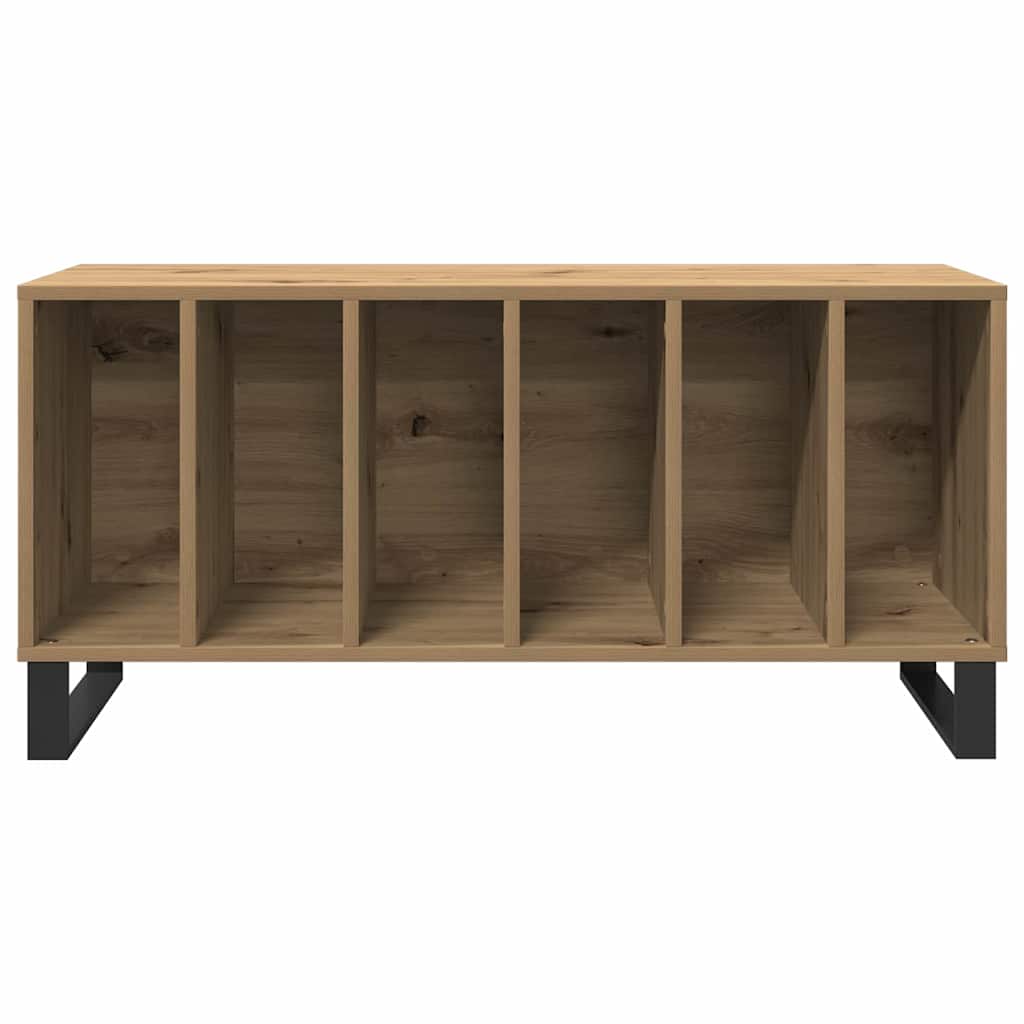 vidaXL Szafka na płyty winylowe z półką dąb artisan 100 x 38 x 48 cm