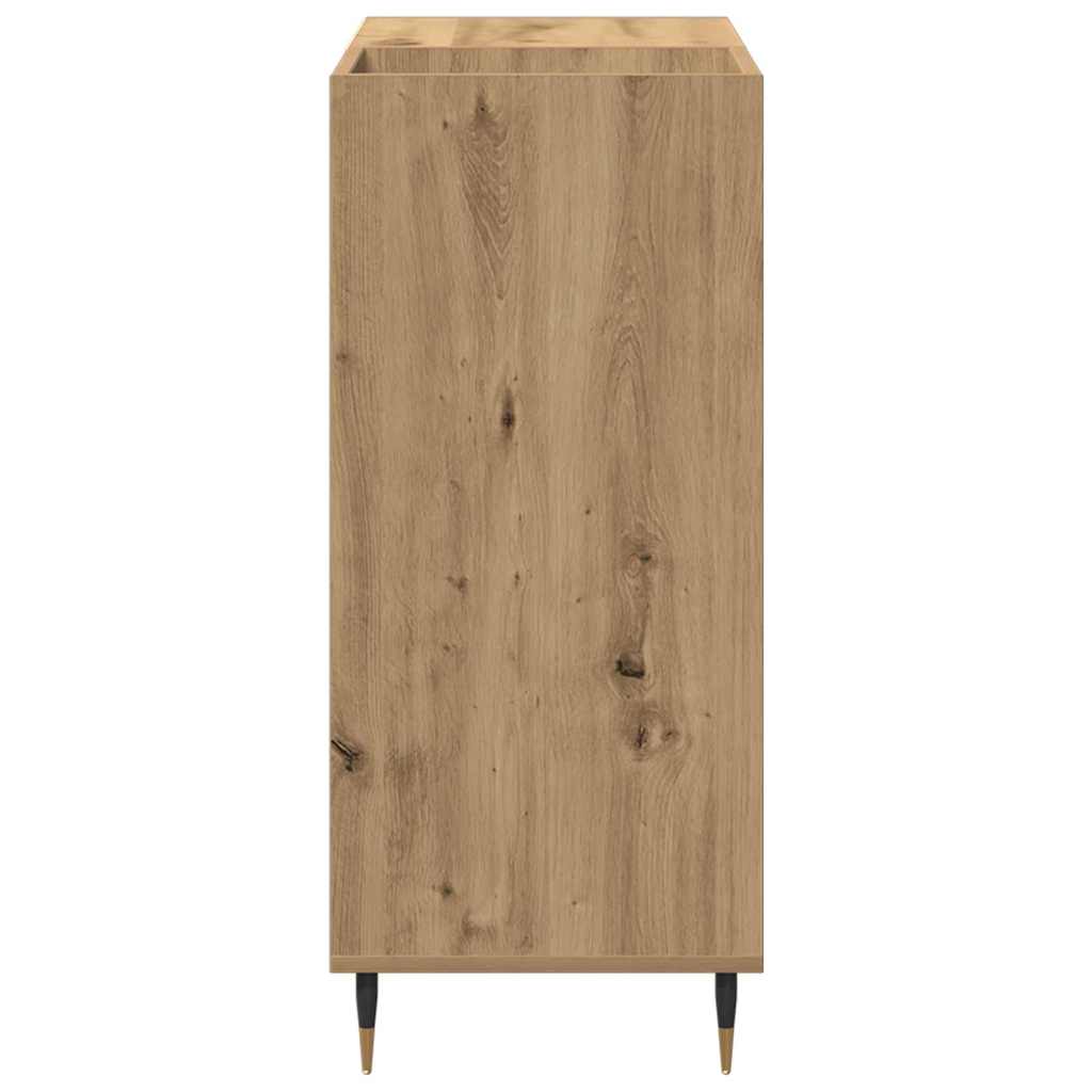 vidaXL Szafka na płyty winylowe z półką dąb artisan 85 x 38 x 89 cm