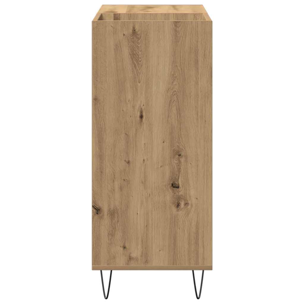 vidaXL Szafka na płyty winylowe z półką dąb artisan 85 x 38 x 89 cm
