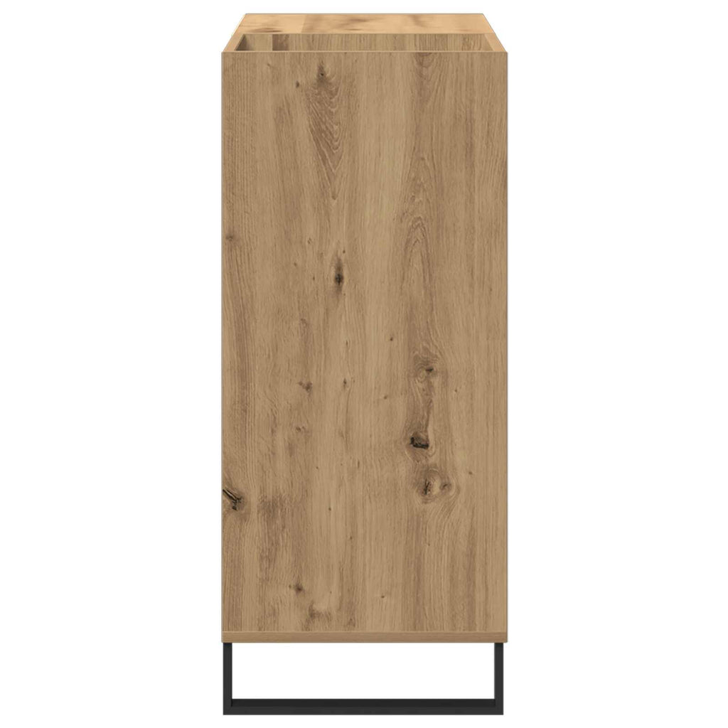 vidaXL Szafka na płyty winylowe z półką dąb artisan 84,5 x 38 x 89 cm