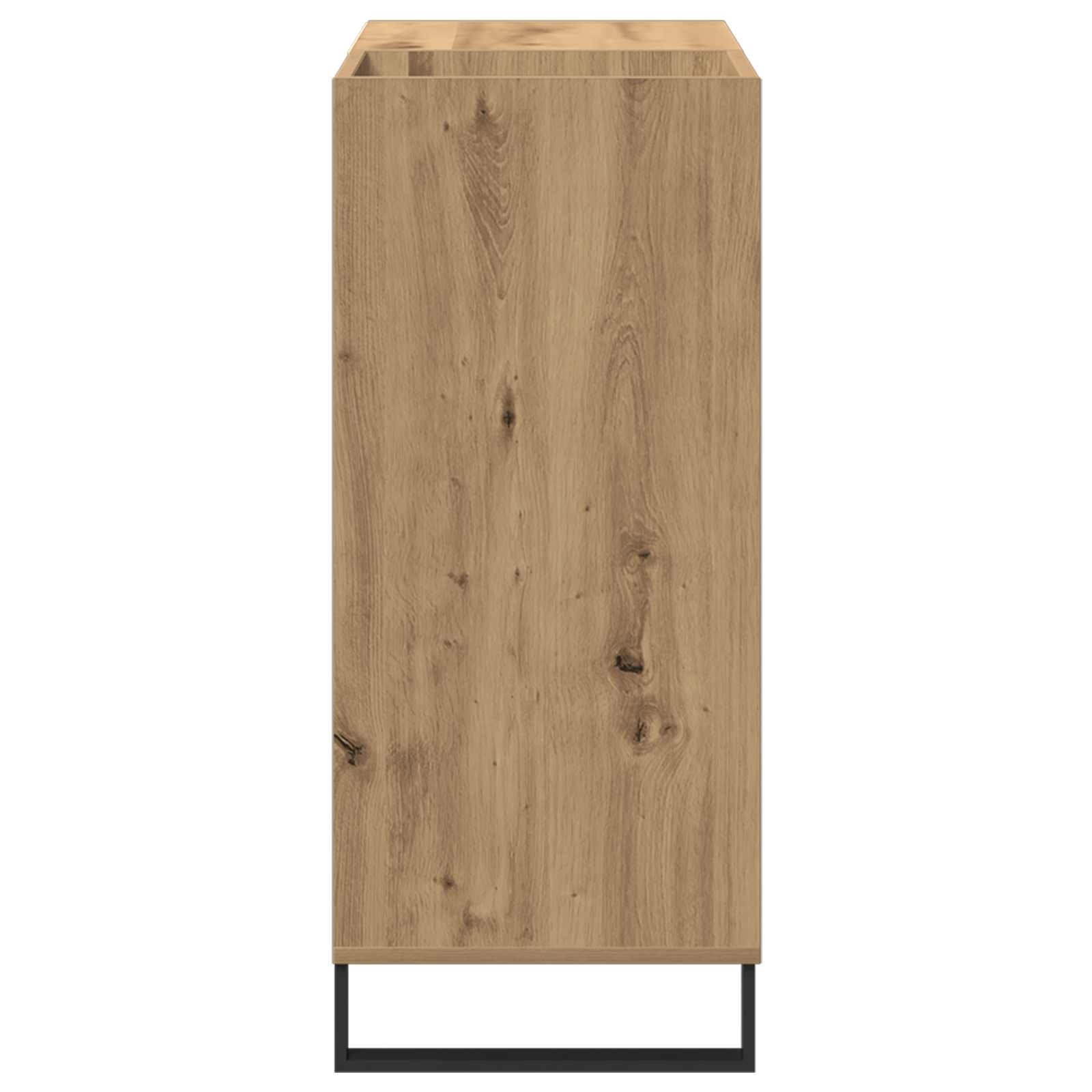 vidaXL Szafka na płyty winylowe z półką dąb artisan 84,5 x 38 x 89 cm