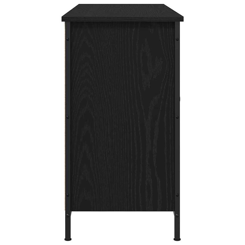 vidaXL Zestaw szafek RTV Czarny Dąb 101 x 35 x 65 cm