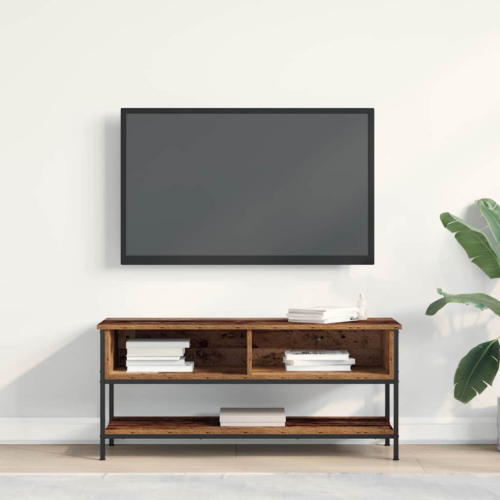 vidaXL Zestaw szafek RTV Stare drewno 100 x 35 x 45 cm