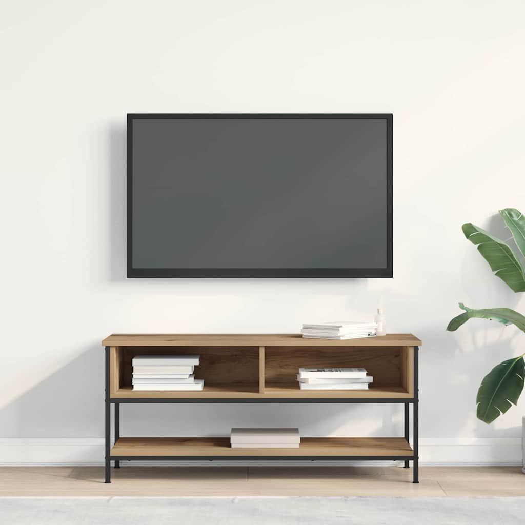 vidaXL Zestaw szafek RTV 100 x 35 x 45 cm Dąb rzemieślniczy
