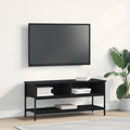 vidaXL Zestaw szafek RTV Czarny Dąb 100 x 35 x 45 cm