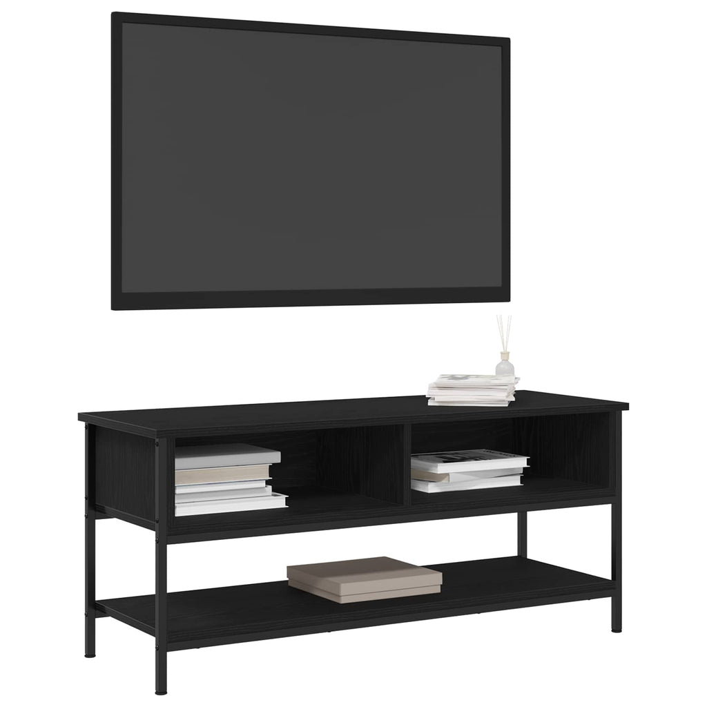 vidaXL Zestaw szafek RTV Czarny Dąb 100 x 35 x 45 cm