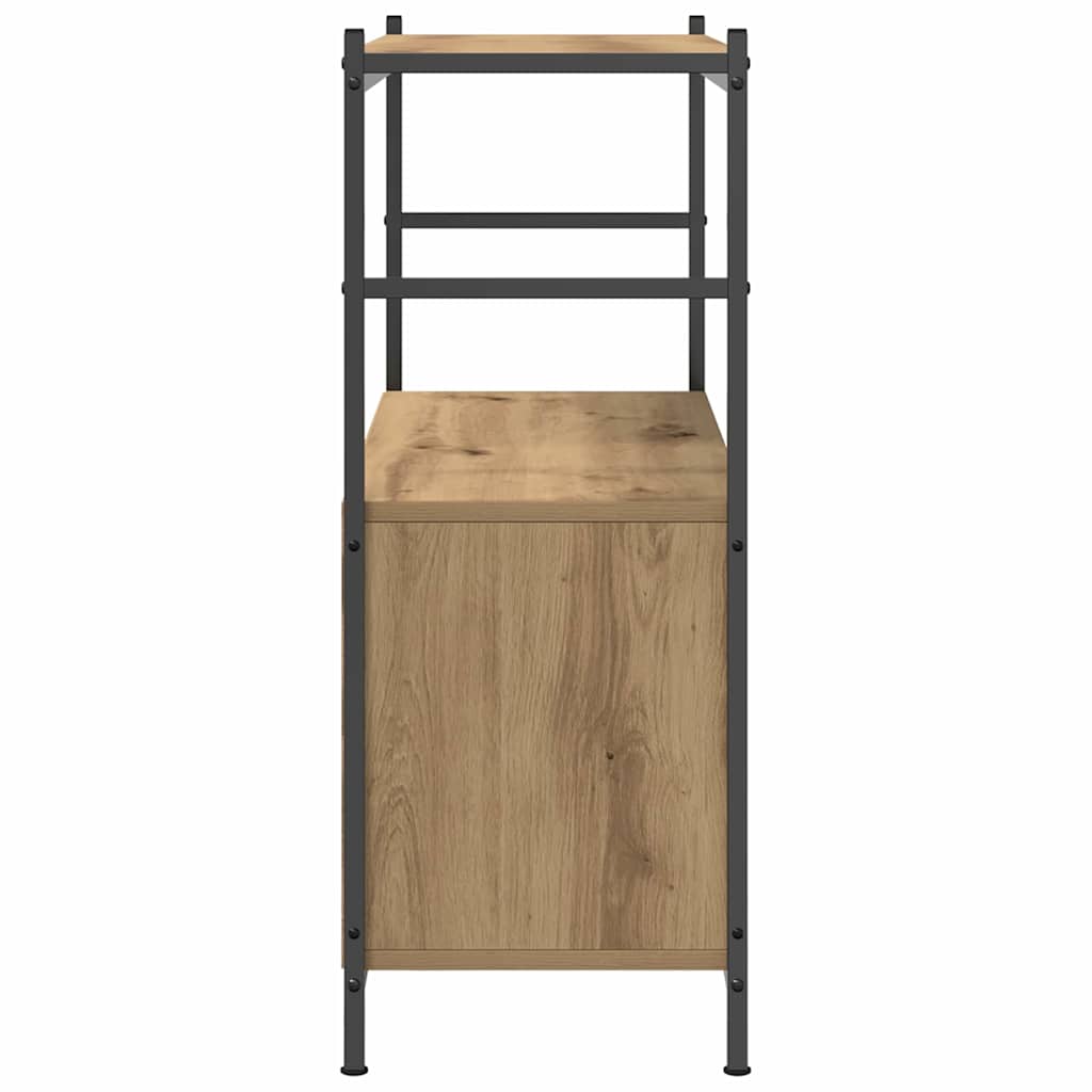 vidaXL Półka na książki Dąb rzemieślniczy 80 x 30 x 78,5 cm