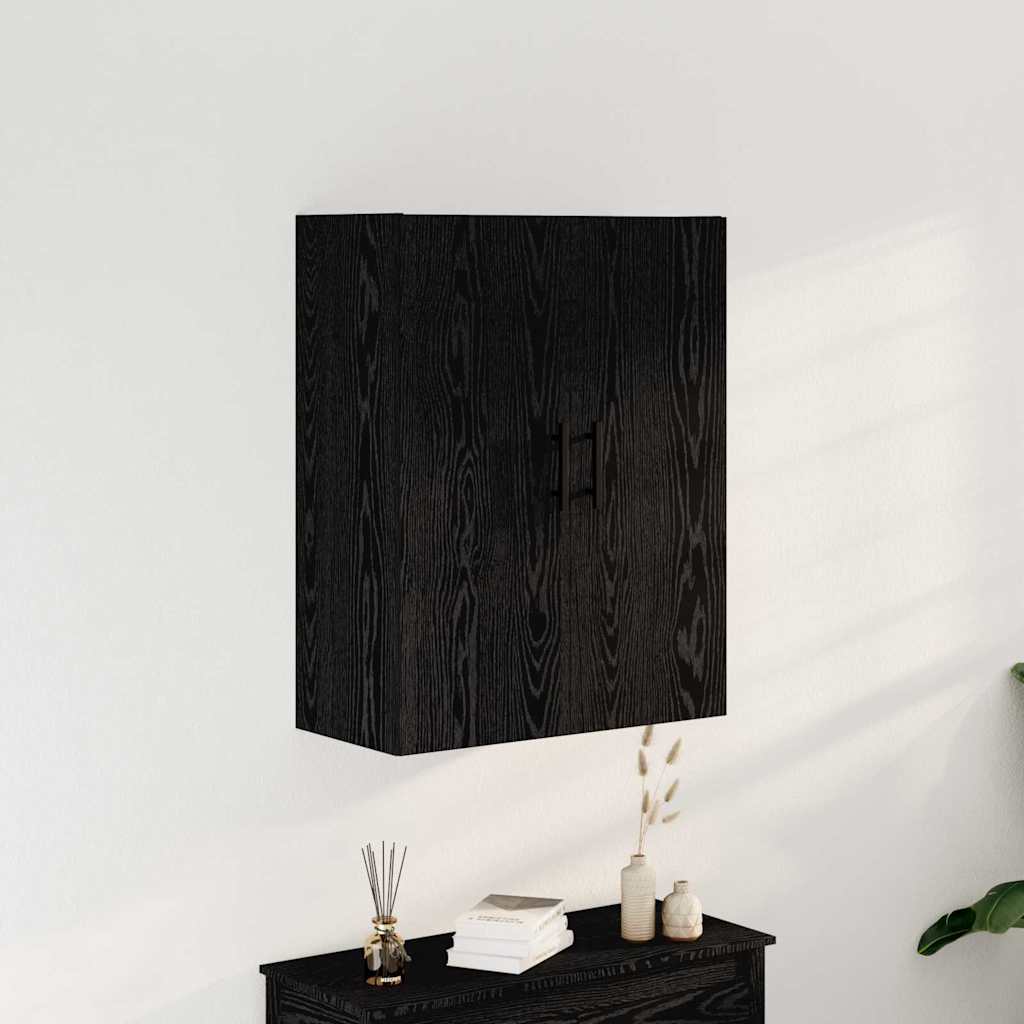 vidaXL Szafka wisząca Czarny Dąb 69,5 x 34 x 90 cm