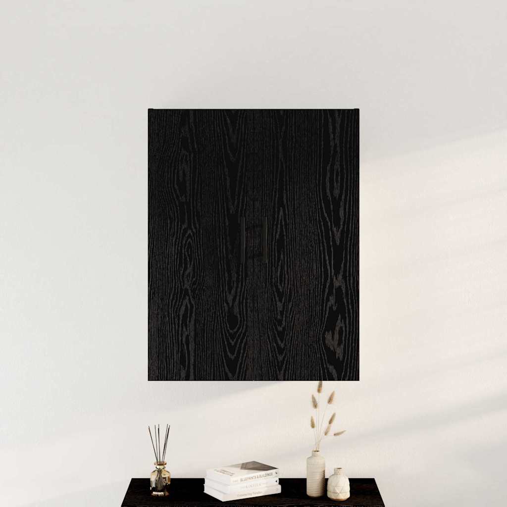 vidaXL Szafka wisząca Czarny Dąb 69,5 x 34 x 90 cm