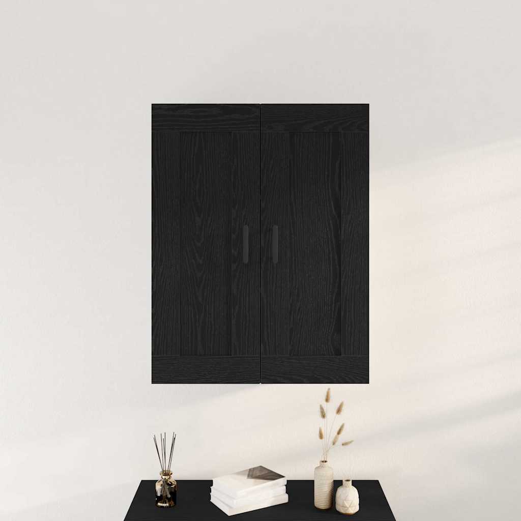 vidaXL Szafka wisząca Czarny Dąb 69,5 x 34 x 90 cm
