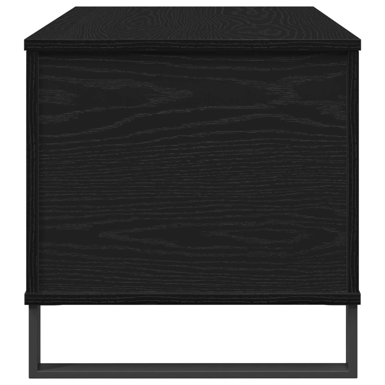 vidaXL Stolik kawowy Czarny Dąb 90 x 44,5 x 45 cm