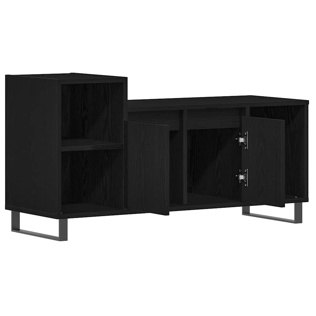 vidaXL Zestaw szafek RTV Czarny Dąb 100 x 35 x 55 cm