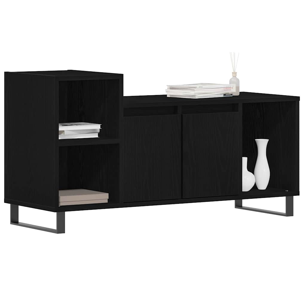 vidaXL Zestaw szafek RTV Czarny Dąb 100 x 35 x 55 cm