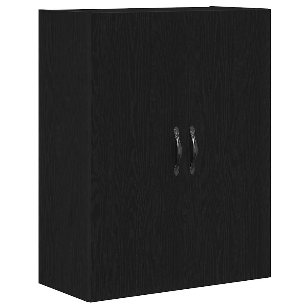 vidaXL Szafka wisząca Czarny Dąb 69,5 x 34 x 180 cm